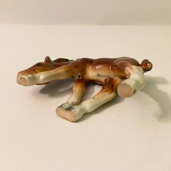 Vintage Small German Horse Figurine 2.5 Inch Long Made in Germany Figure - Picture 11 of 13
